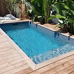 Maison De La Bonaventure Perols, Piscine Et Jardin ペロル